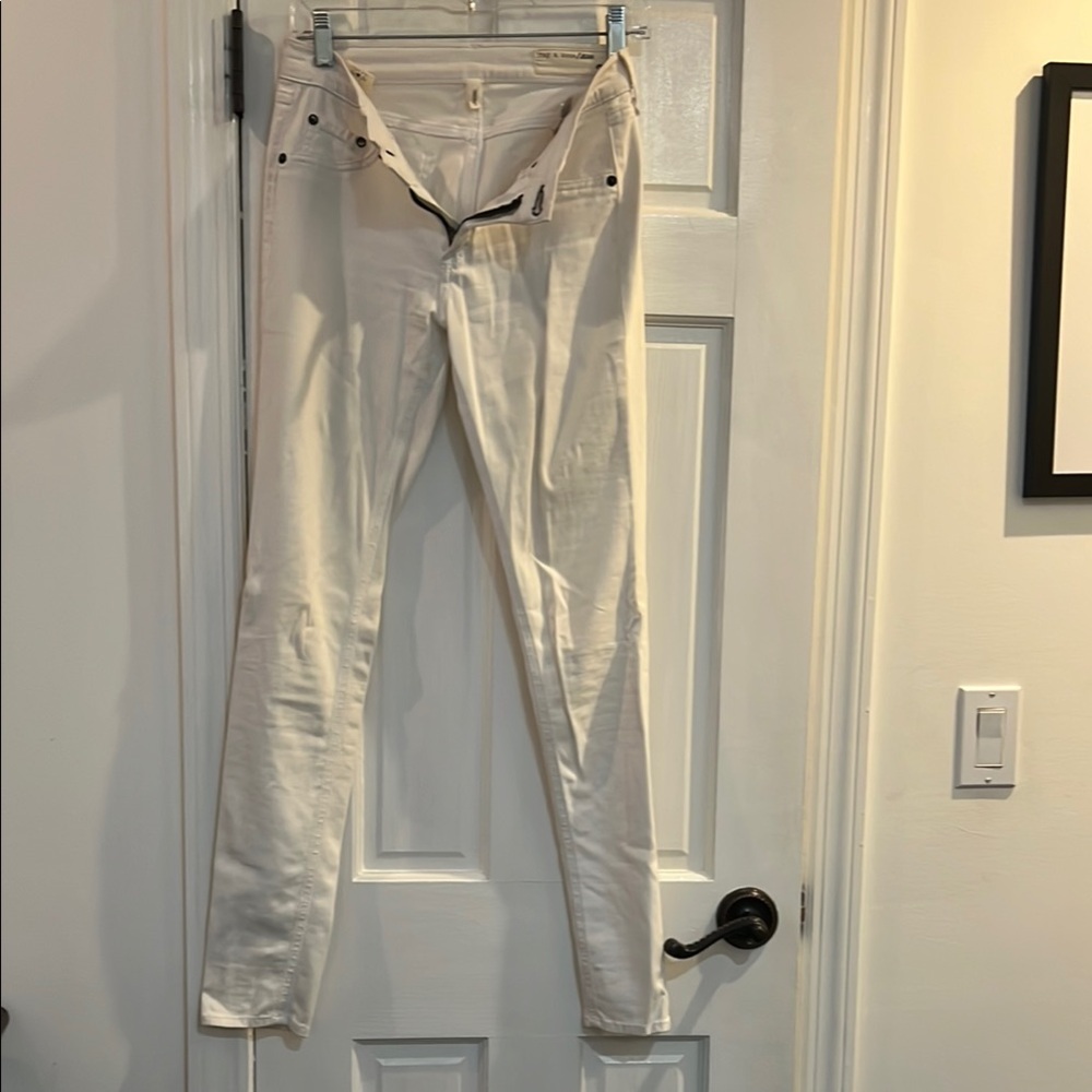 Rag and bone Women's White skinny Jeans
